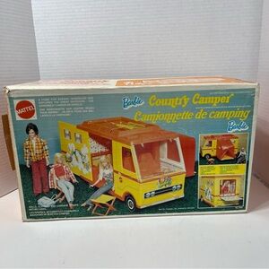 VINTAGE 1971 Barbie doll Country Camper brand new  with box Mattel toy